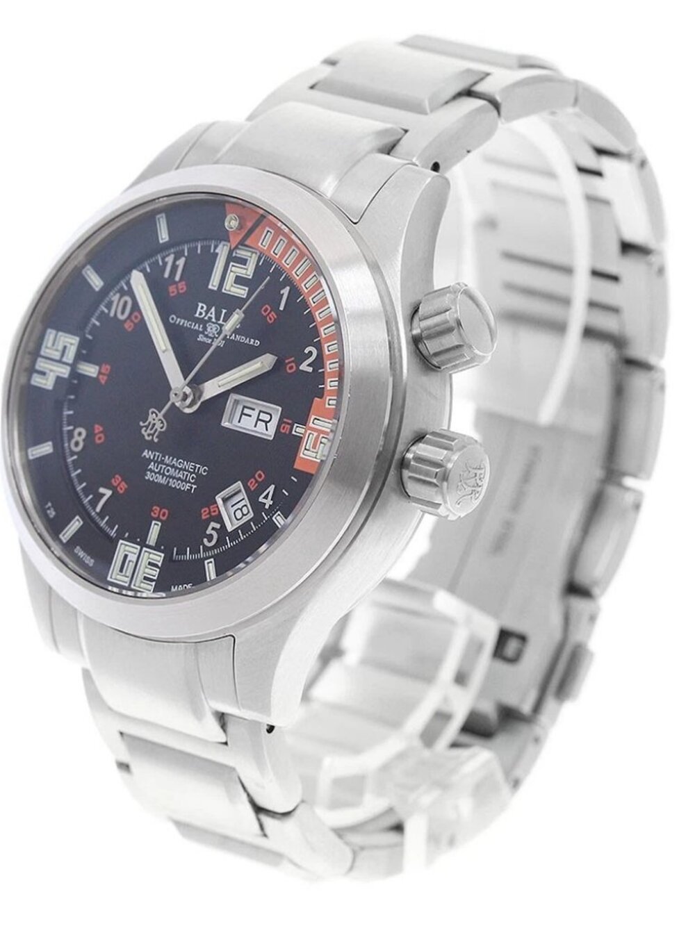 BALL WATCH Engineer Master II Diver DM1020A-SAJ-BKOR Day date Automatic_963334